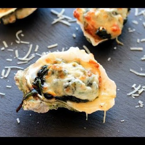 {Seafood Recipe} Oyster Rockefeller by Cookingforbimbos.com