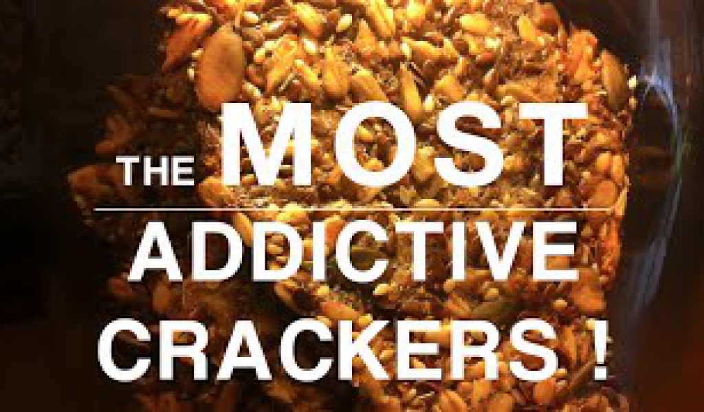 simple and easy whole grain cracker recipe ! gluten free option*