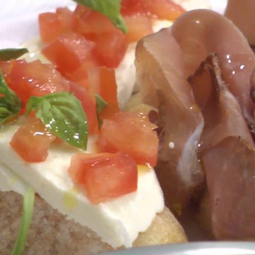 Simple Italian appetizers taught by chef Kashia Cave of Meriden