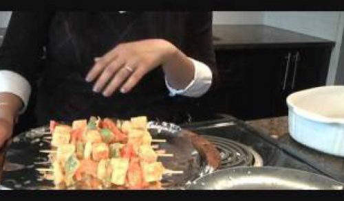 Simple Paneer Tikka recipe : Indian Vegetarian Appetizer