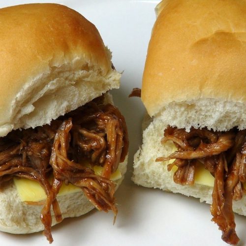 Slow Cooked BBQ Pulled Pork Sliders | One Pot Chef
