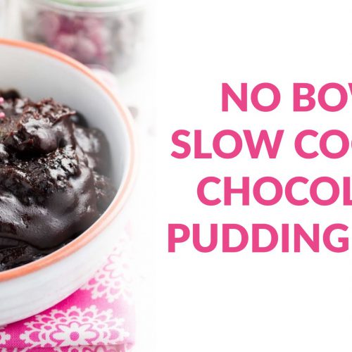 Slow Cooker Chocolate Pudding Cake Recipe Tutorial
