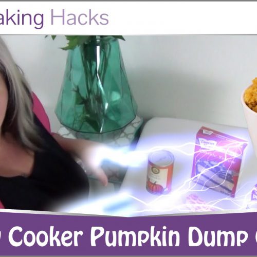 Slow Cooker Pumpkin Dump Cake Recipe