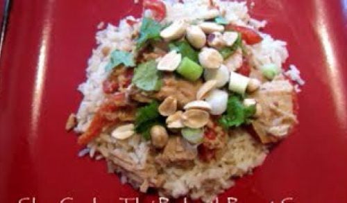 Slow Cooker Sunday: Thai Pork with Peanut Sauce