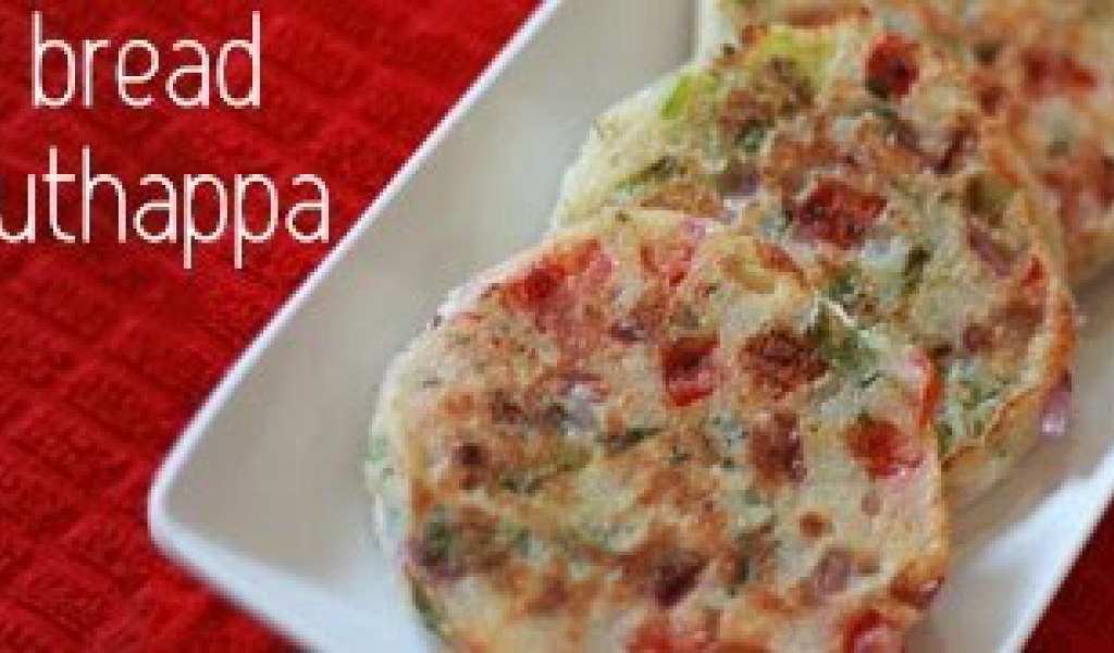 South Indian Snack Recipe Bread Uthappa