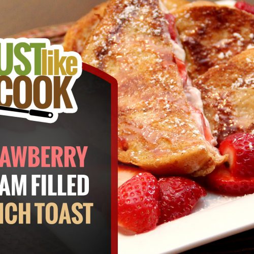 Strawberry Cream Stuffed French Toast Recipe