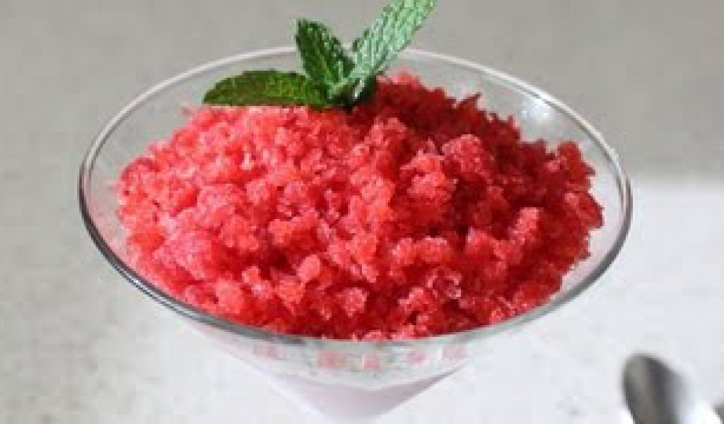 Strawberry Granita Recipe – Frozen Italian Fruit Dessert