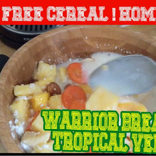 Sugar Free Cereal Recipe | Bluesmans Warrior Breakfast! (Tropical Version)