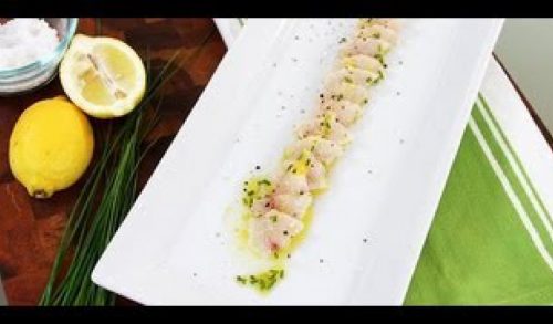 Summer Halibut Crudo Recipe | Easy Appetizers | Food How To
