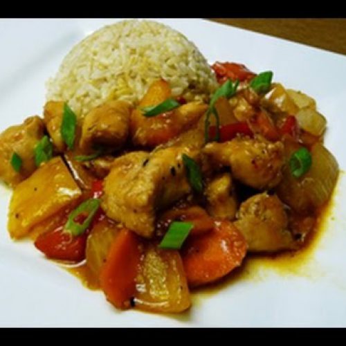 Sweet and Sour Chicken Stir Fry