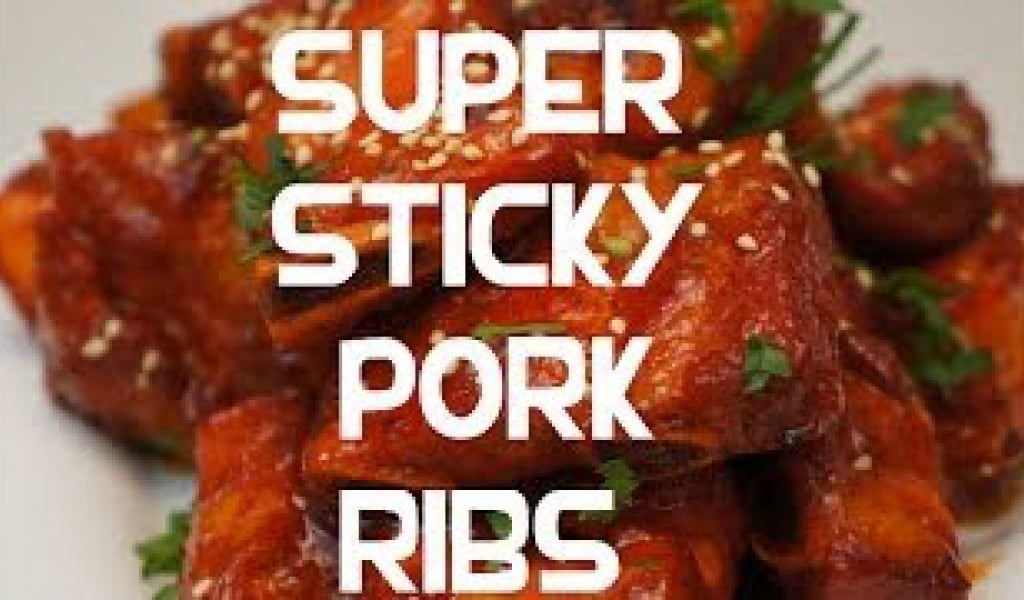 Sweet Sticky Pork Ribs Recipe – Super tender sweet n spicy