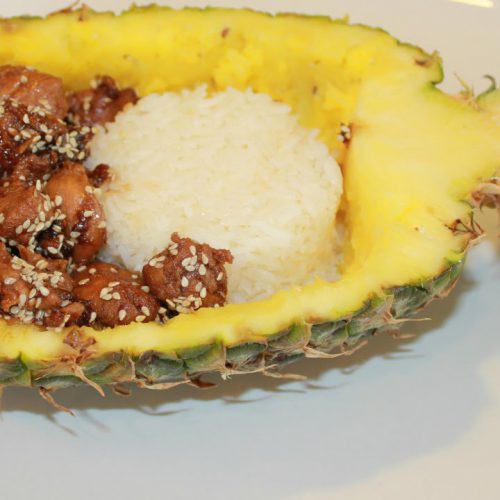 TERIYAKI CHICKEN PINEAPPLE BOWL | EASY RECIPE | Episode 25