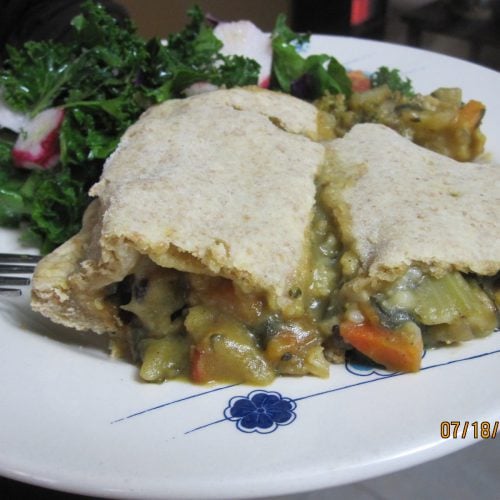Vegetarian Pot Pie Recipe from our Cuenca Cocina