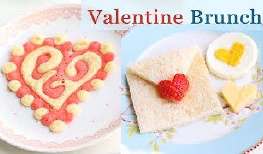 발렌타인 브런치 Valentine Pancakes & Breakfast Ideas