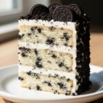 Oreo Cake Recipe — plated and ready to serve