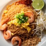 Pad Thai Asian Food Recipes — plated and ready to serve