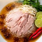 Pho Recipe — plated and ready to serve