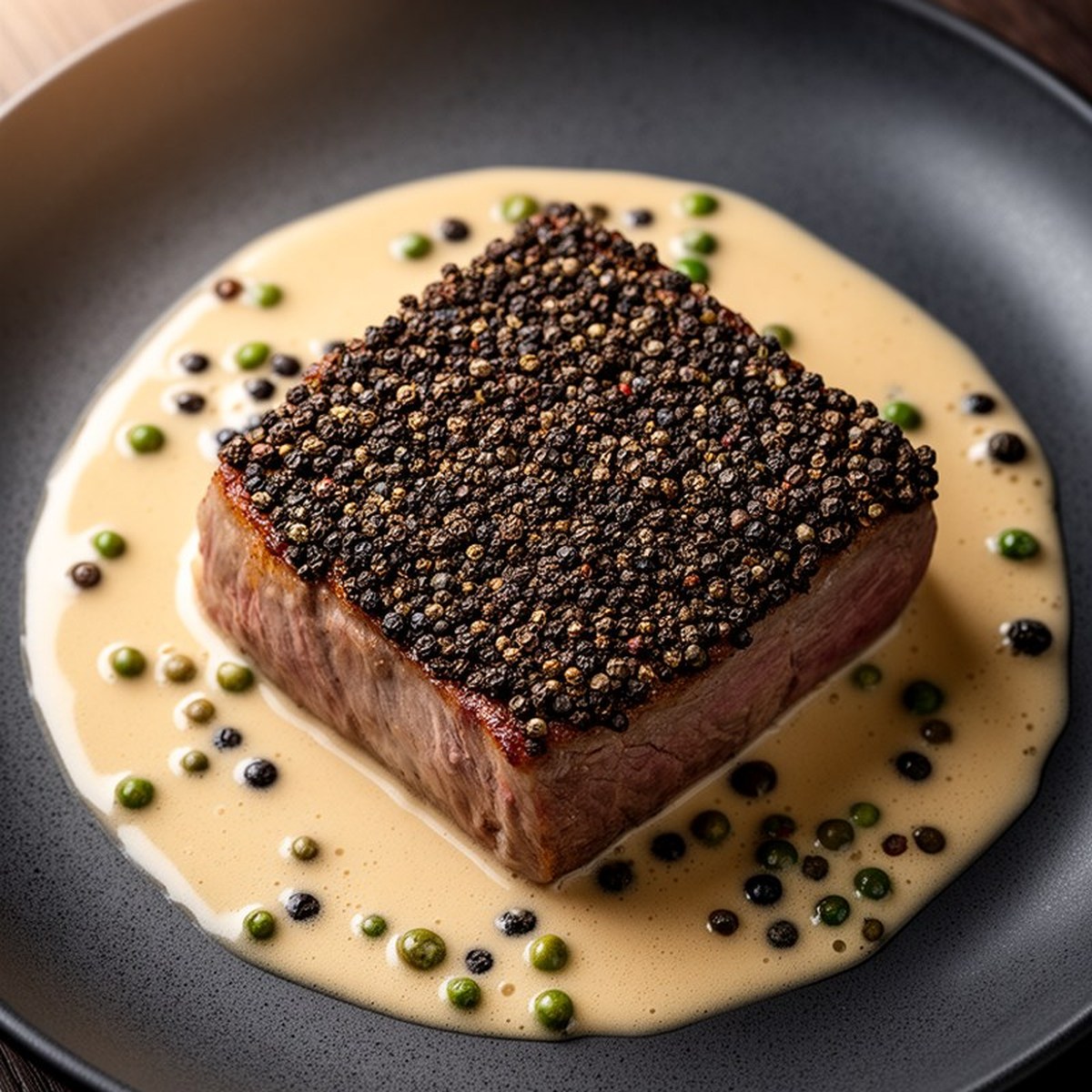 Steak au Poivre (Pepper Steak) – Beef Veal Food Recipes