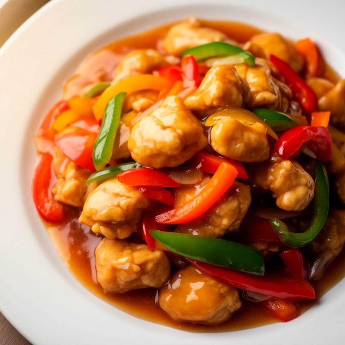 Sweet and Sour Chicken Stir Fry
