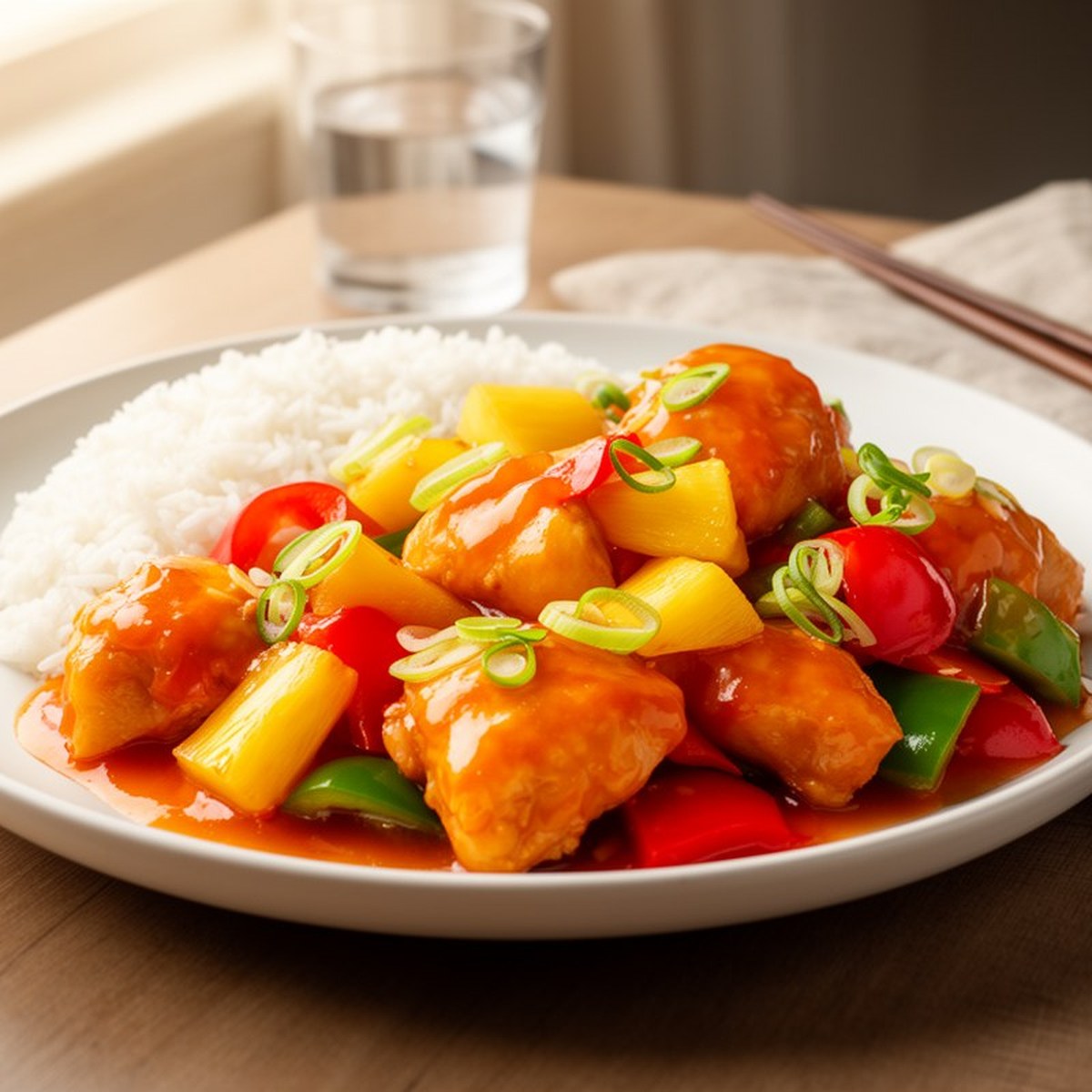Sweet Sour Pineapple Chicken
